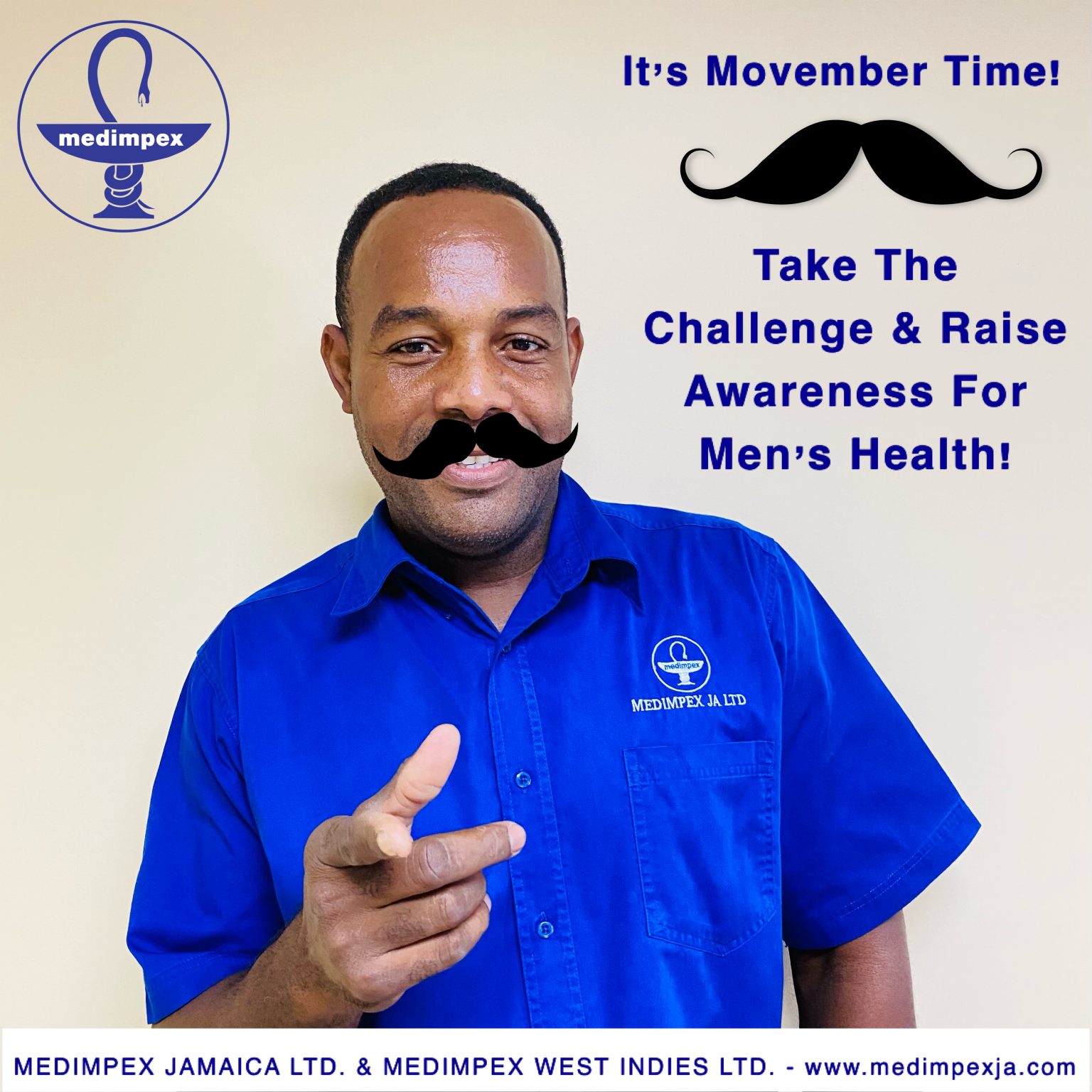 It’s Movember Time! Men’s Health Awareness Month Medimpex Jamaica